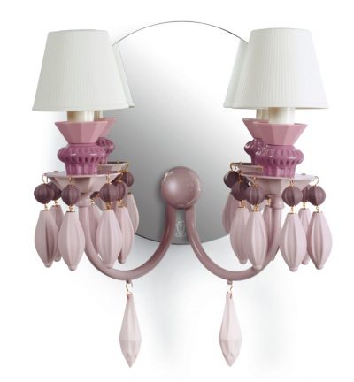 Sconce. Pink
